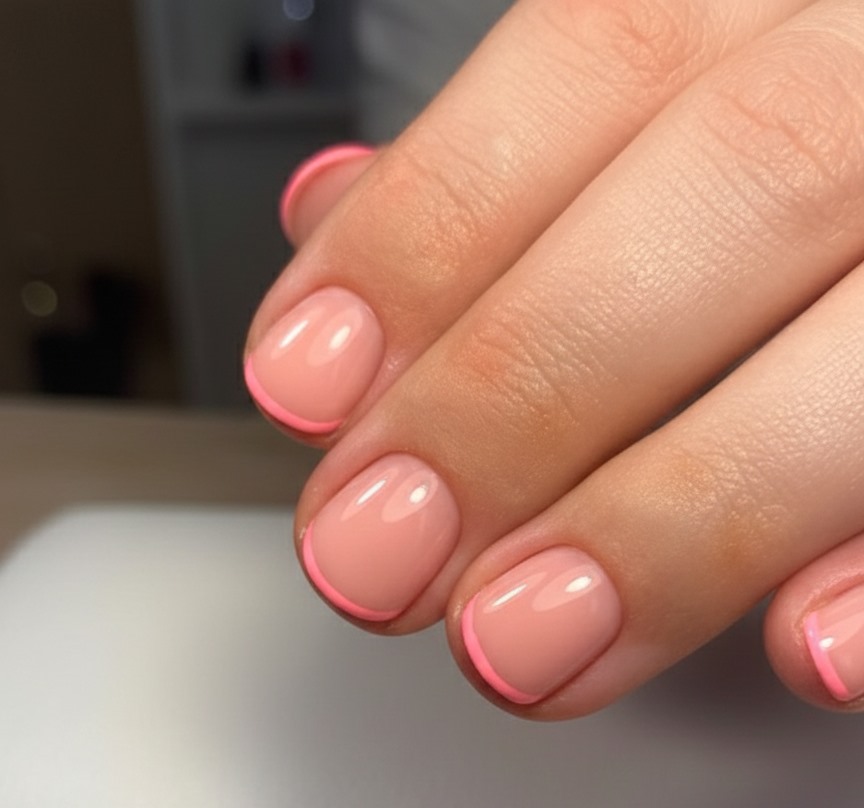 Маникюр на короткие ногти